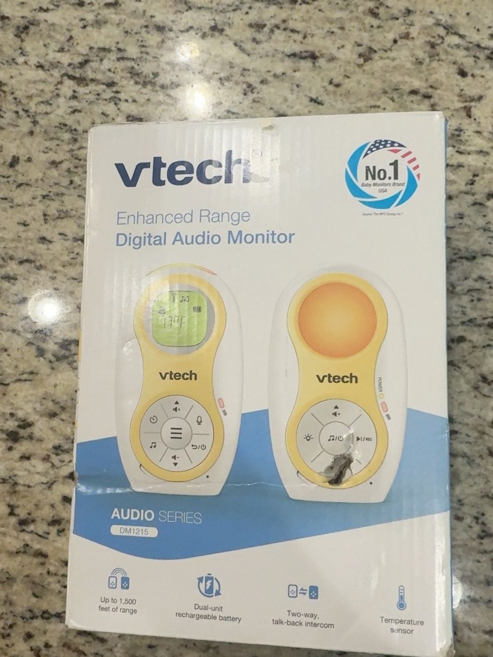 VTech DM1215 Enhanced Range Digital Audio Baby Monitor 1500 Ft NEW***